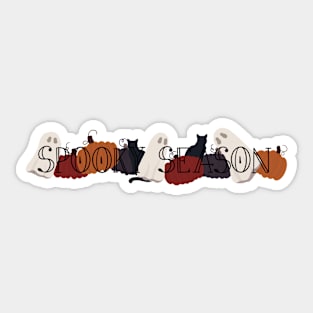 Spooky Season Sticker